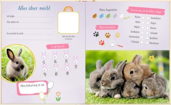 Coppenrath - Alle meine Freunde - Freundebuch mit Stickern: Tierkinder