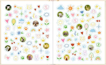 Coppenrath - Alle meine Freunde - Freundebuch mit Stickern: Tierkinder
