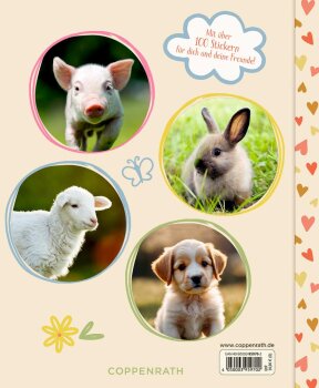 Coppenrath - Alle meine Freunde - Freundebuch mit Stickern: Tierkinder