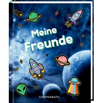 Coppenrath - Freundebuch - Meine Freunde: Weltraum