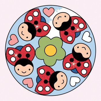 Coppenrath - Mini-Künstler - Mein erster Glitzer-Malspaß: Mandalas (5)