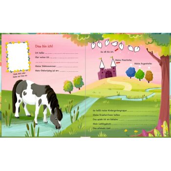 Coppenrath - Meine Kindergarten-Freunde - Freundebuch mit Ponymähne