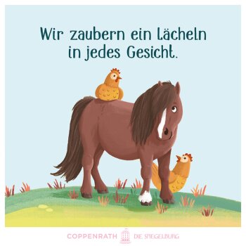 Coppenrath - Meine Kindergarten-Freunde - Freundebuch mit Ponymähne