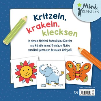 Coppenrath - Mini-Künstler - Mein allererster Ausmalspaß: 70 Punkt-zu-Punkt-Motive (3)