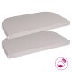 babybay - Jersey Spannbetttuch Deluxe Doppelpack passend für Modell Maxi, Midi, Boxspring, Comfort und Comfort Plus, beige