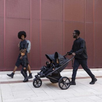 Thule - Kindersportwagen Urban Glide 3 Double Schwarz