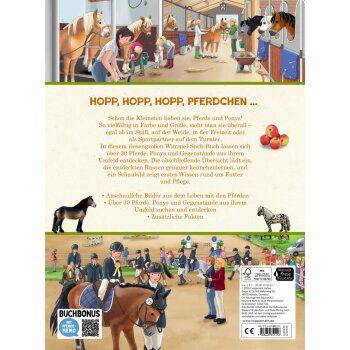 Coppenrath - Mein riesengroßes WimmelSuchBuch: Pferde & Ponys