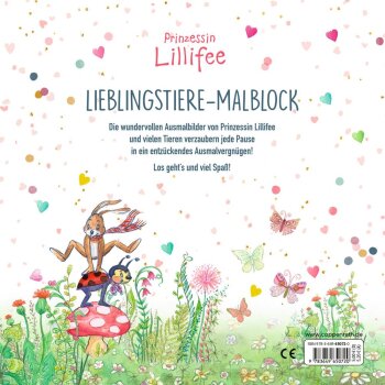 Coppenrath - Prinzessin Lillifee - Mein superdicker Lieblingstiere-Malblock (5)