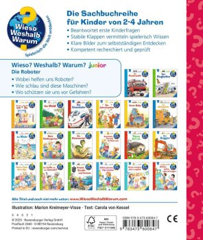 Ravensburger - Wieso? Weshalb? Warum? junior, Band 78: Die Roboter (A)