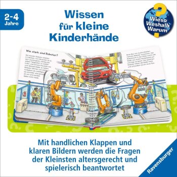 Ravensburger - Wieso? Weshalb? Warum? junior, Band 78: Die Roboter (A)