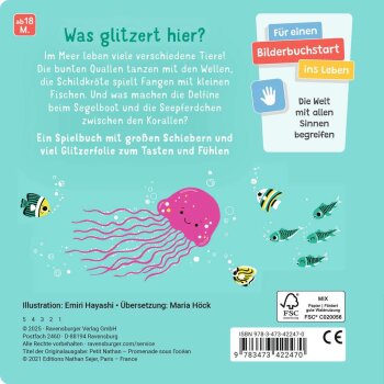 Ravensburger - Mein erstes Glitzerbuch: Im Meer