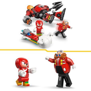LEGO - Sonic The Hedgehog - 77005 Knuckles vs. Dr. Eggmans Egg Crusher Mech