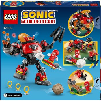 LEGO - Sonic The Hedgehog - 77005 Knuckles vs. Dr. Eggmans Egg Crusher Mech