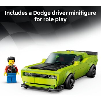LEGO - Speed Champions - 77237 Dodge Challenger SRT Hellcat Sportwagen