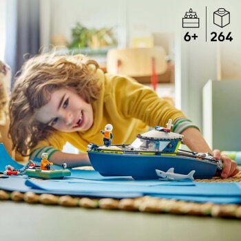 LEGO - City - 60456 Verfolgungsjagd im Polizeiboot