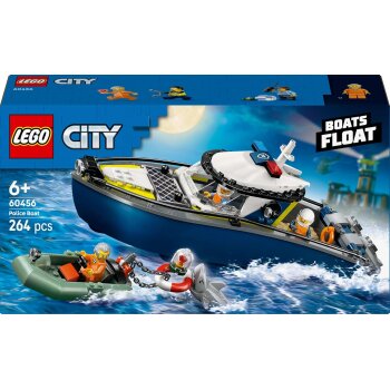 LEGO - City - 60456 Verfolgungsjagd im Polizeiboot