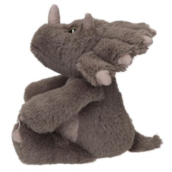 Depesche - Dino World Plüsch - Floppy Triceratops, 25 cm