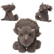 Depesche - Dino World Plüsch - Floppy Triceratops, 25 cm