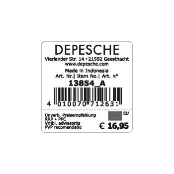 Depesche - Ylvi Swoppies Plüsch - Affe, 20 cm