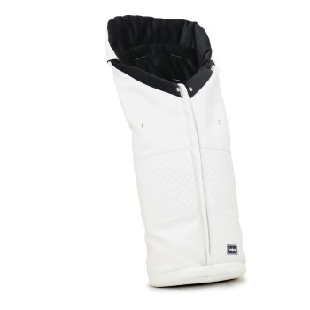 Emmaljunga - Fußsack LUX White Leath.