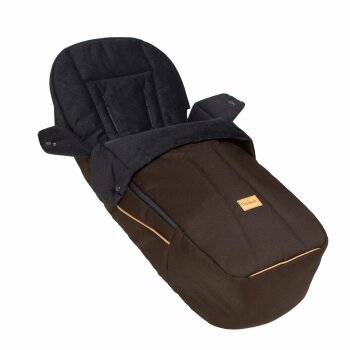 Emmaljunga - 3in1 Fußsack Flat+ Outdoor Brown