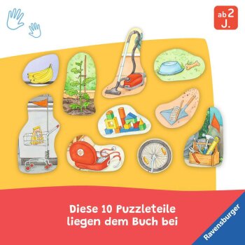 Ravensburger - Mein großes Puzzle-Spielbuch: Alle helfen mit