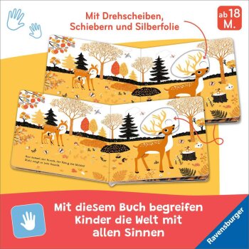 Ravensburger - Mein erstes Glitzerbuch: Im Wald