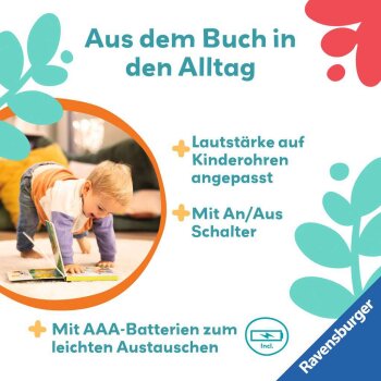 Ravensburger - Play+ Mein allererstes Soundbuch: Im Kindergarten
