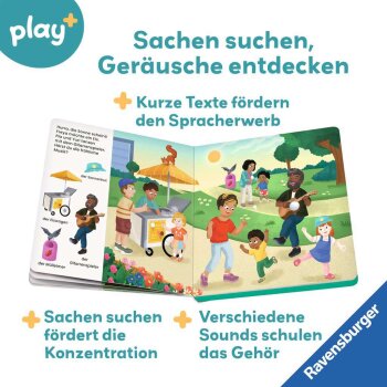 Ravensburger - Play+ Mein allererstes Soundbuch: Im Park