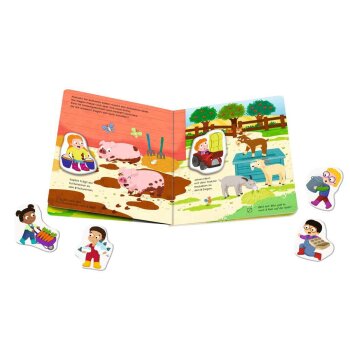 Ravensburger - Play+ Mein Spielmit-Magnetbuch: Komm, wir lernen Zählen
