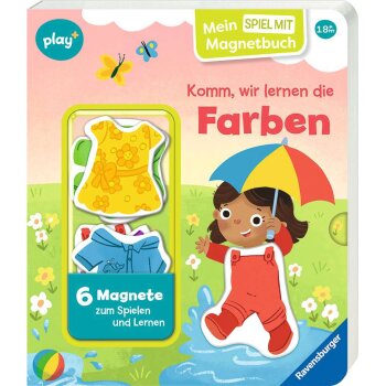 Ravensburger - Play+ Mein Spielmit-Magnetbuch: Komm, wir...