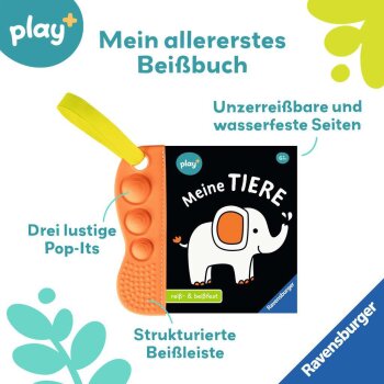Ravensburger - Play+ flip&pop: Meine Tiere