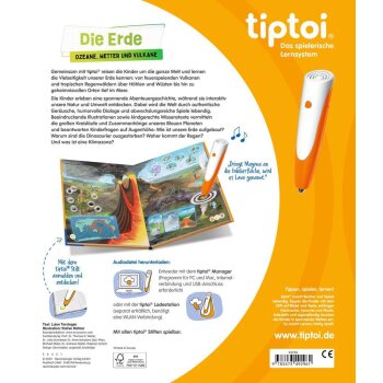 Ravensburger - tiptoi - Die Erde: Ozeane, Wetter und Vulkane