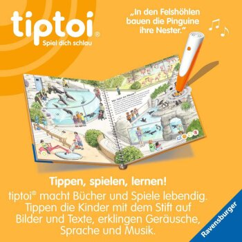 Ravensburger - tiptoi - Wieso? Weshalb? Warum? - Tiere im Zoo
