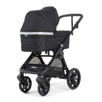Emmaljunga - Sento Pro Flat+ Urban 2-in-1 Kombikinderwagen Black