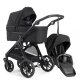 Emmaljunga - Sento Pro Flat+ Urban 2-in-1 Kombikinderwagen Black