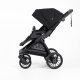 Emmaljunga - Sento Pro Flat+ Urban 2-in-1 Kombikinderwagen Black