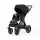 Emmaljunga - Sento Pro Flat+ Urban 2-in-1 Kombikinderwagen Black