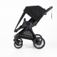 Emmaljunga - Sento Pro Flat+ Urban 2-in-1 Kombikinderwagen Black