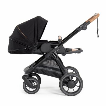 Emmaljunga - Sento Pro Flat+ Outdoor 2-in-1 Kombikinderwagen Black