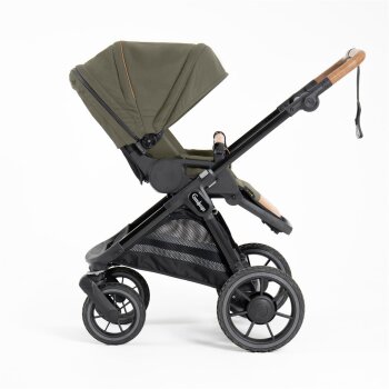 Emmaljunga - Sento Pro Flat+ Outdoor 2-in-1 Kombikinderwagen Olive