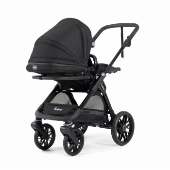 Emmaljunga - Sento Pro Ergo+ Urban 2-in-1 Kombikinderwagen Black