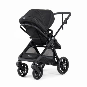 Emmaljunga - Sento Pro Ergo+ Urban 2-in-1 Kombikinderwagen Black