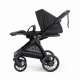 Emmaljunga - Sento Pro Ergo+ Urban 2-in-1 Kombikinderwagen Black