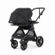 Emmaljunga - Sento Pro Ergo+ Urban 2-in-1 Kombikinderwagen Black