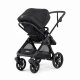 Emmaljunga - Sento Pro Ergo+ Urban 2-in-1 Kombikinderwagen Black