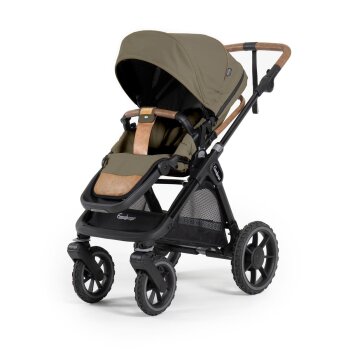 Emmaljunga - Sento Pro Ergo+ Outdoor 2-in-1 Kombikinderwagen Olive