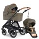 Emmaljunga - Sento Pro Ergo+ Outdoor 2-in-1 Kombikinderwagen Olive