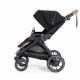 Emmaljunga - Sento Max Flat+ Outdoor 2-in-1 Kombikinderwagen Black