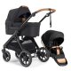 Emmaljunga - Sento Max Ergo Outdoor 2-in-1 Kombikinderwagen Black